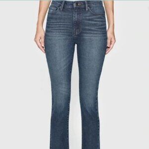 NWT Frame Denim Le High Straight-Leg Jeans Womens Blue Cropped Ankle Sz 27 $228